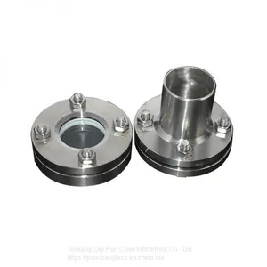 Sanitary Tubular Inline Stainless Steel Sight Glass With Glass Tube thumbnail-5