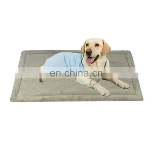Luxury Coral Velvet Dog Mat Soft Dog Bed Washable and Easy Clean & Warm Pad With Anti-Slip thumbnail-1
