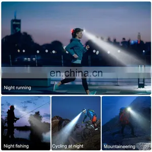 1000 Lumen ABS Rechargeable LED Headlamp Outdoor Activities thumbnail-7
