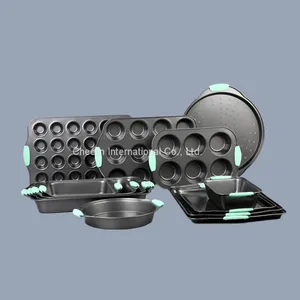 Non-stick Bakeware Set With Silicone Handle thumbnail-1