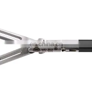 Laparoscopy Instruments S-shaped Hollow Vertical Teeth Grasper China Medical Supplies thumbnail-3