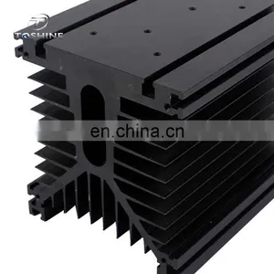 6063 T5 Aluminum Extrusion Radiator Aluminum Extrusion Heat Sink Aluminum Extrusion Profiles thumbnail-1