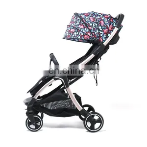 Auto Folding Baby Stroller Comfort Price Light Weight Pram thumbnail-5