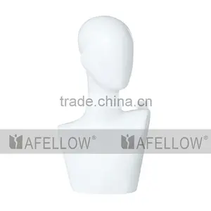 Plastic Head Mannequin White Blak Red Color Can Chosse Cheap Head H1086 thumbnail-4