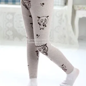 Winter Warm Baby Leggings Jacquard Print Trousers Soft Casual Wear Wholesale thumbnail-5