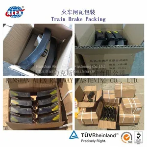 Low Friction Wagon Composite Brake Block Used in Africa thumbnail-4