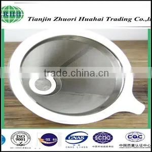 High Dirt Holding Capacity Coffee Filter Basket , Strainer Coffee Filter thumbnail-3