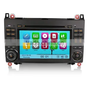 Erisin ES7682M 7 Inch 2 Din Car DVD Player GPS for Mercedes A-Class W169 thumbnail-3
