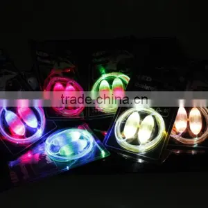 New LED Shoelaces Shoe Laces Shoestring Flash Light Up Glow Luminous Waterproof thumbnail-6