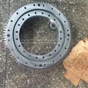 China Single Row Kaydon Ball Bearing KH-125E Rotary Slewing Ring Circle With Factory Price thumbnail-1
