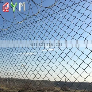 Prison Airport Chain Link Fence With Barbed Wire on Top thumbnail-3