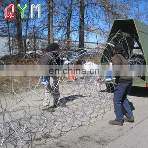 CBT65 CBT60 Galvanized Security Concertina Razor Wire With Pallet thumbnail-4