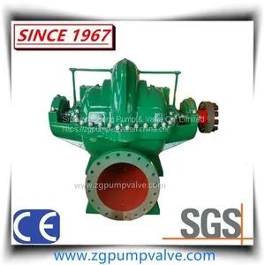 Horizontal and Vertical High Efficiency Cast Iron Double Suction Centrifugal Water Pump thumbnail-3