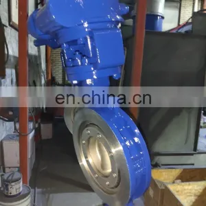Butterfly Valve Wafer Type Triple Eccentric Type Carbon Steel Stainless Steel With Pneumatic Actuator Mariposa Valvulas thumbnail-5
