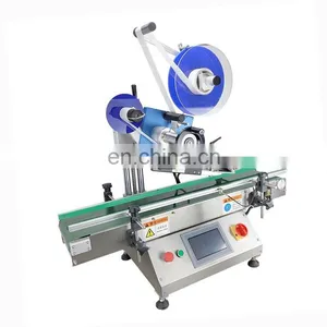 Automatic Flat Labeling Machine Sticker Labeling Machine for Cards Carton Labeling Machine thumbnail-2