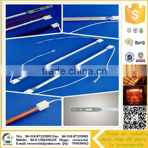2015 Hot Sale Infrared Halogen Heater Lamp for Flavor Wave Turbo Oven Quartz Heating Tube thumbnail-1