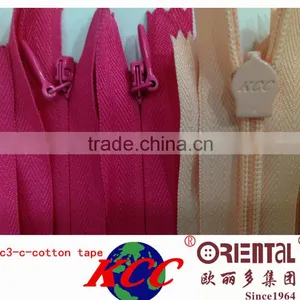 18-inch 4# Invisible Zipper/ Fabric Tape KCC Zipper thumbnail-1