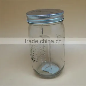 650ml Round Glass Food Jar With Lid thumbnail-1