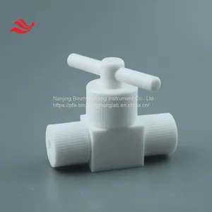 Customized PTFE Valve With Different Joint for Pipe Connection thumbnail-2