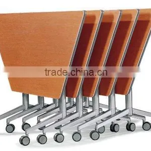 Modern Training Room Office Table With Castor HD04A2-L thumbnail-1
