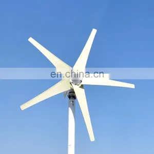 Small Wind Turbine Generator 200W 400W 800W 3/5 Blade Windmill 12V 24V 48V Wind Power Generation thumbnail-1