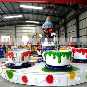 Amusement Park Equipment Indoor Children Rides Tea Cup and Saucer Rides thumbnail-2