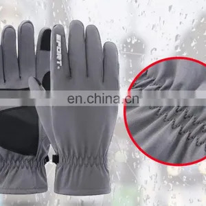 Warm Waterproof Windproof Motorbike Racing Gloves Touched Screen Winter Anti-Skid Bicycle Cycling Gloves thumbnail-4