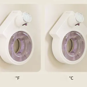 280ml Smart Touchless Temperature Measurement Display Home Accessories Foam Automatic Liquid Soap Dispenser thumbnail-2