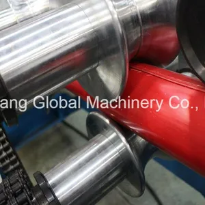 Galvanized Color Steel Rain Downspout Pipe Rain Pipe Roll Forming Machine thumbnail-1