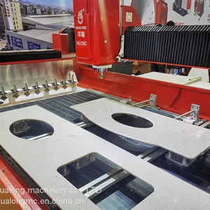 Hualong Machinery HLCNC-3319 Cnc Working Center To Stone Quartz Marble Granite Countertops thumbnail-4