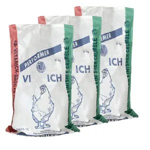 25kg Polypropylene Woven Bag Laminated Plastic Sack for Grain Maize thumbnail-2