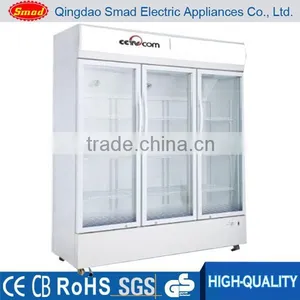 3 Doors Vertical Beverage Cooler / Display Big Cooler thumbnail-1