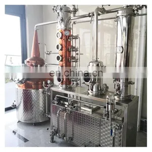 Brandy Whisky Vodka Pot Still Distillation Essential Oil Distill Equipment for 99% Essential Oil Distill Equipment thumbnail-3