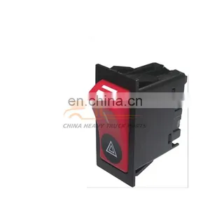 China Original Shacman F2000/L3000/M3000/F3000/X3000 Truck Spare Parts 81.25505.6291 Hazard Signal Switch thumbnail-1
