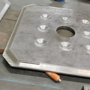 1200×1200mm India PP Membrane Hot Chamber Press Frame Filter Plate Welding Machine Filter Cloth thumbnail-2