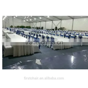 Eco-friendly Table Cloth Table Skirting Designs For Wedding thumbnail-4