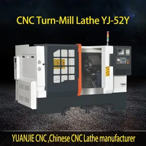 Custom High-Speed Vertical CNC Milling and Turning Lathe Machine With Automation Capable of Stainless Steel Drilling Wire EDM thumbnail-1