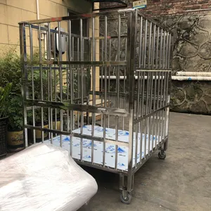 Ergonomic Warehouse Logistics Trolley With Anti-Slip Platform thumbnail-1