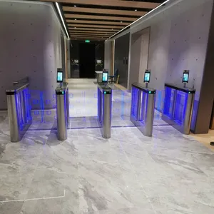 Supply Esd Aegir Anti-static Turnstile Passage Access Control Swing Gate Access Control System thumbnail-2
