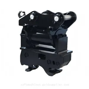 12 Ton Tilting Hydraulic Quick Hitch Coupler for Excavator High Strength Tilt Quick Coupler Attachment thumbnail-1