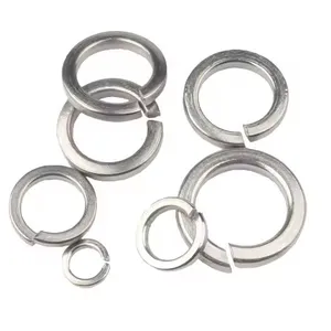 High Quality DIN 127 Spring Lock Washers Steel Zinc Plated M6 M8 M10 thumbnail-1