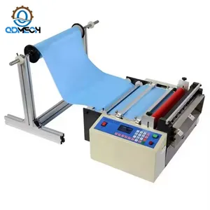 MO-Qdmdch Automatic Computerized BZ181 Roll to Sheet Cutting Machine for PVC Bubble Film Non-woven Fabric Strip Polyester Film Slitting Machin thumbnail-1