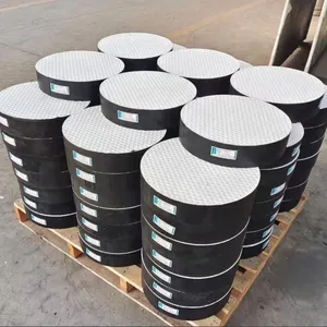 Laminated Elastomeric Bearing Pad With Steel Plate Reinforcement for Heavy Loads thumbnail-4