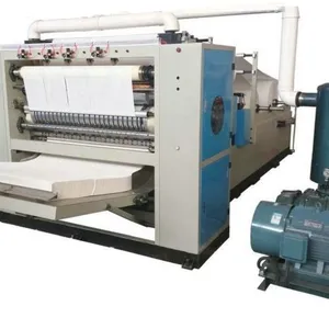 10 Lines Facial Tissue Paper Making Machine for Sale/Automatic Hand Towel Tissue Paper Folding Machine thumbnail-2