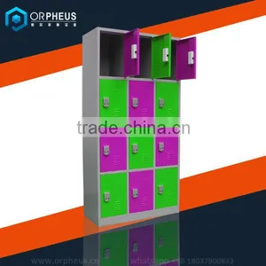 Competitive Price 4 Small Compartment Fingerprint Lock Intelligent Safe Locker Cabinet thumbnail-5
