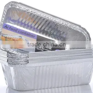 Aluminium Foil Frozen Food Tray Packaging Box thumbnail-3