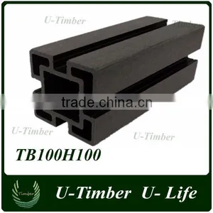 Waterproof ANTI-UV Outdoor Wood Plastic Fencing Wall Panel thumbnail-2