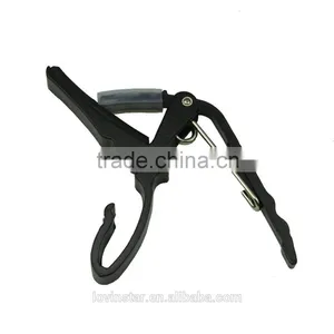 High Quality Aluminium Alloy Colorful Bass Guitar Capo Key Clamp for Student thumbnail-1