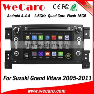 Wecaro WC-SU7058 Android 4.4.4 Radio Gps Dvd for Suzuki Grand Vitara 2005 - 2012 3G Wifi Playstore thumbnail-1
