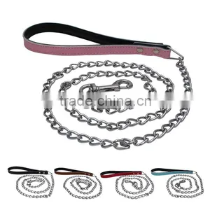 Wholesale Gold Leather Warhead Pet Collar Litchi Grain Dog Collar thumbnail-5